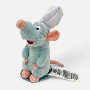 Disney Ratatouille Remy Magnetic Shoulder Plush Pal Toy Stuffed Animal Pet